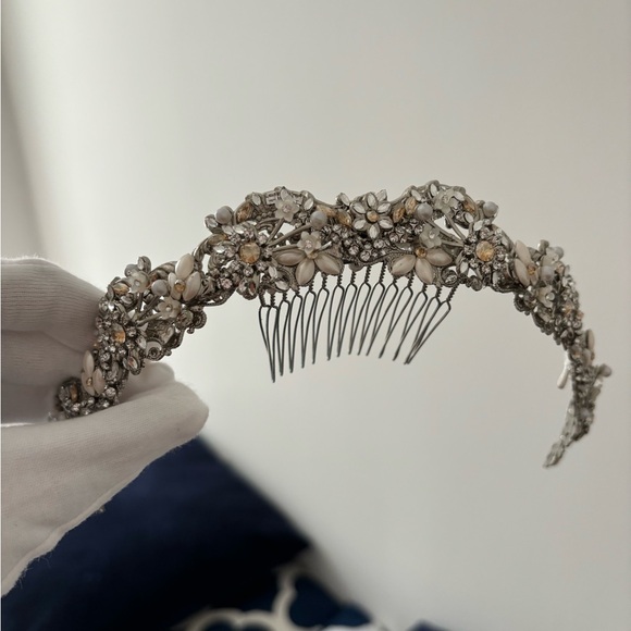 Maria Elena Custom Headpiece Crown - Picture 3 of 3
